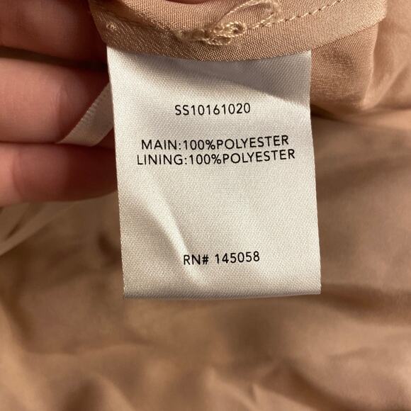 Elegant Navy Lace A-Line Cocktail Dress Stylestalker Adelie Nordstrom Large - Picture 4 of 6